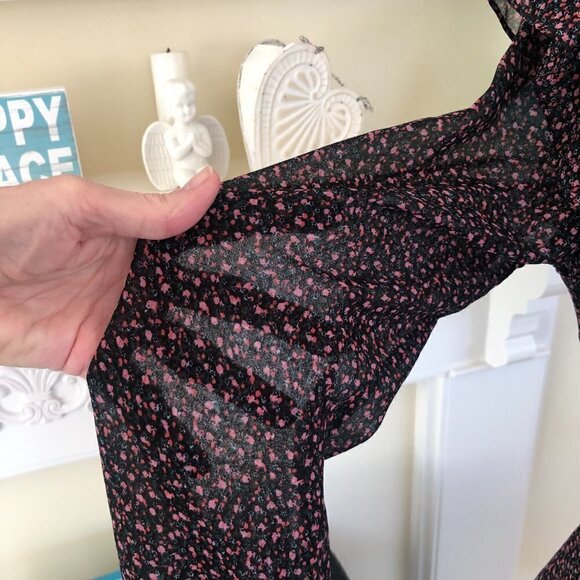 NWT Rebecca Minkoff Cosette Floral Cutout Mini Dress Size 4 MSRP $198 - Picture 8 of 15